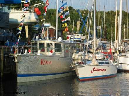 der Passagemaker Kaniva mit Snowball